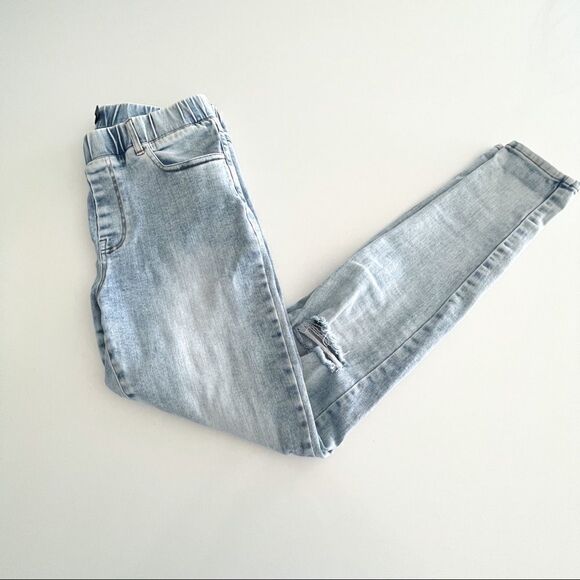 Beau Hudson // BLUE DISTRESSED DENIM JEG JEANS // Size 10 US // EUC - Picture 3 of 12